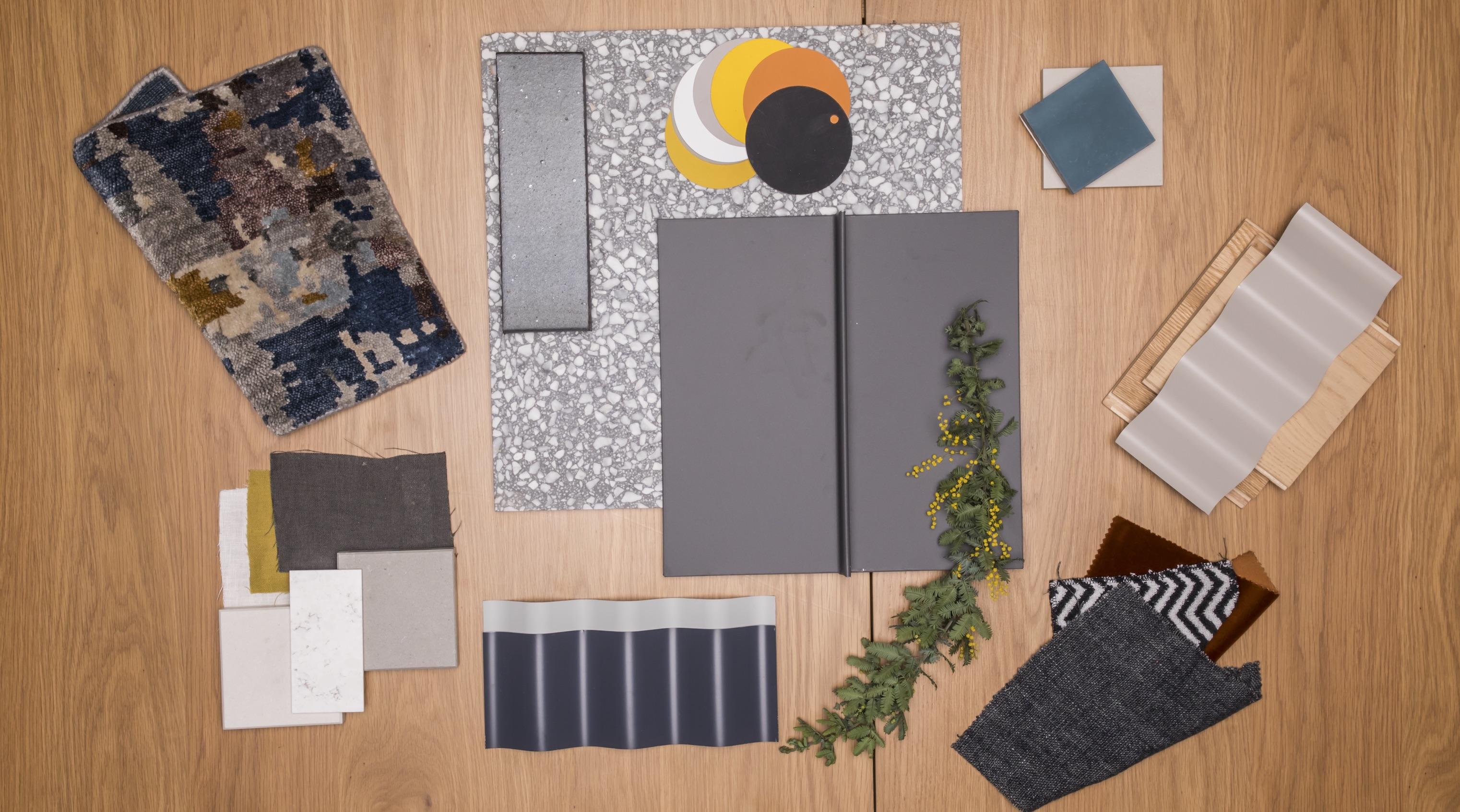 Creating a mood board is an essential step